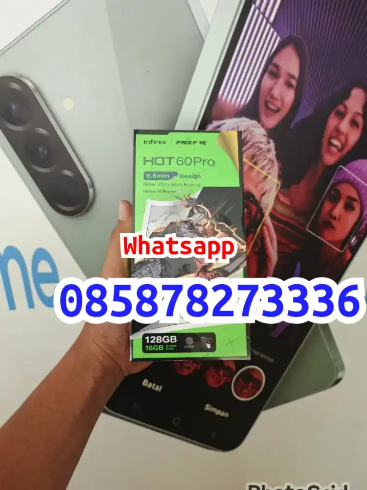 FAST RESPON WA Infinix Hot 60 Pro 8+8/128 Garansi resmi 1thn