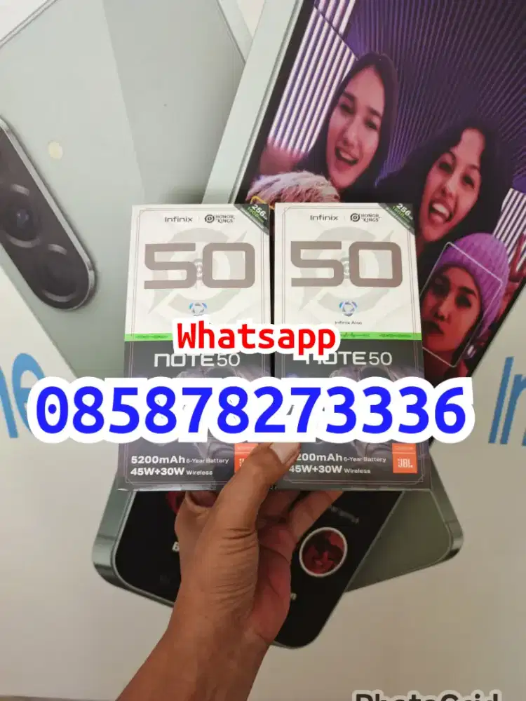 FAST RESPON WA Infinix Note 50 8+8/256 Garansi resmi 1thn