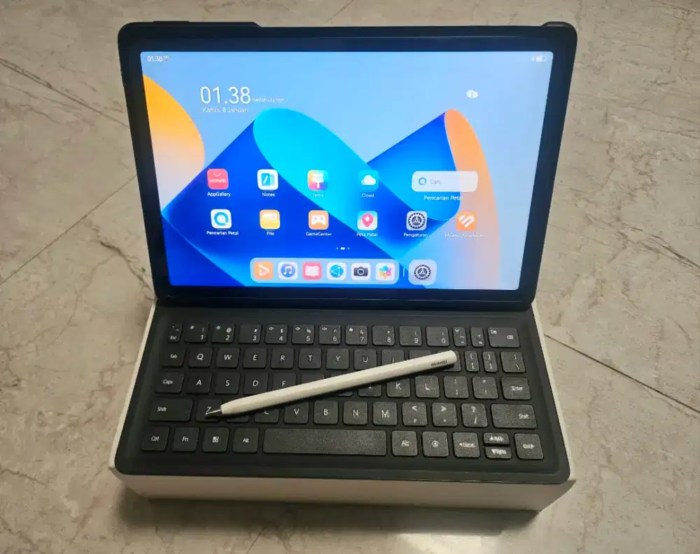 Huawei Matepad 2023 Plus Keyboard dan Pencil Original