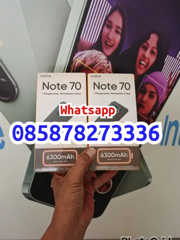 FAST RESPON WA Realme Note 70 4/128 Garansi resmi 1thn