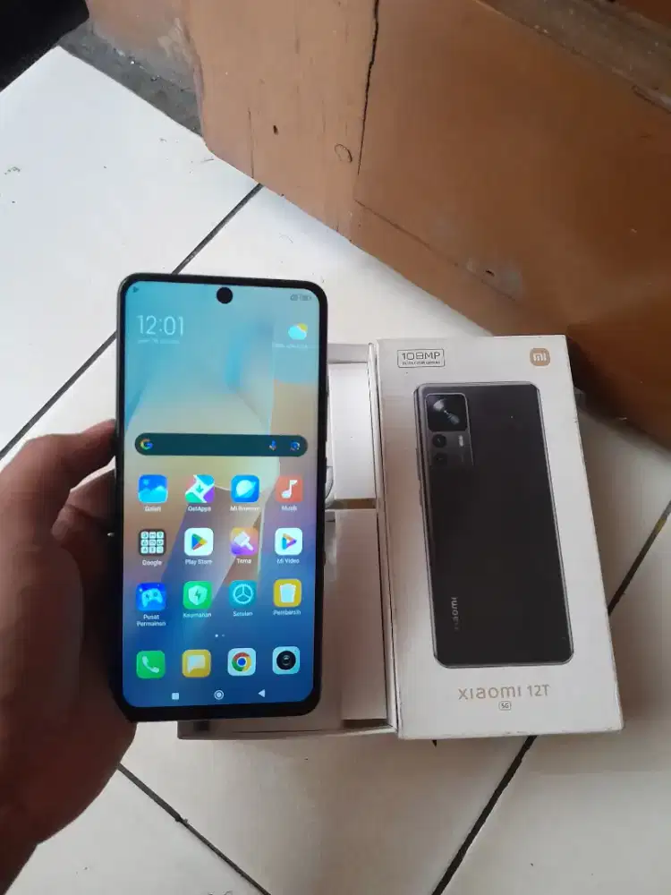 Xiaomi 12T 5G Fulset Ram 8/256