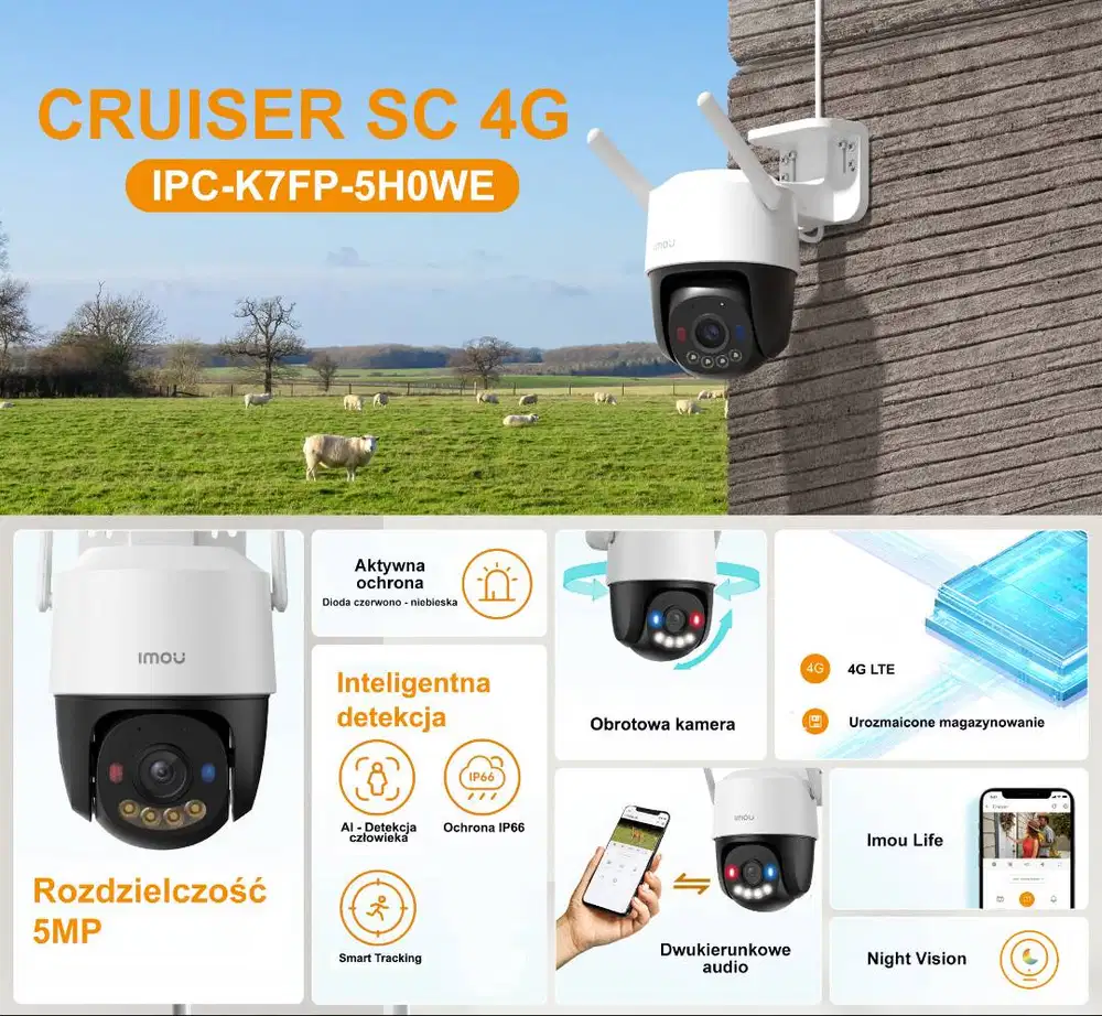 IMOU CRUISER SC 5 MP 4G