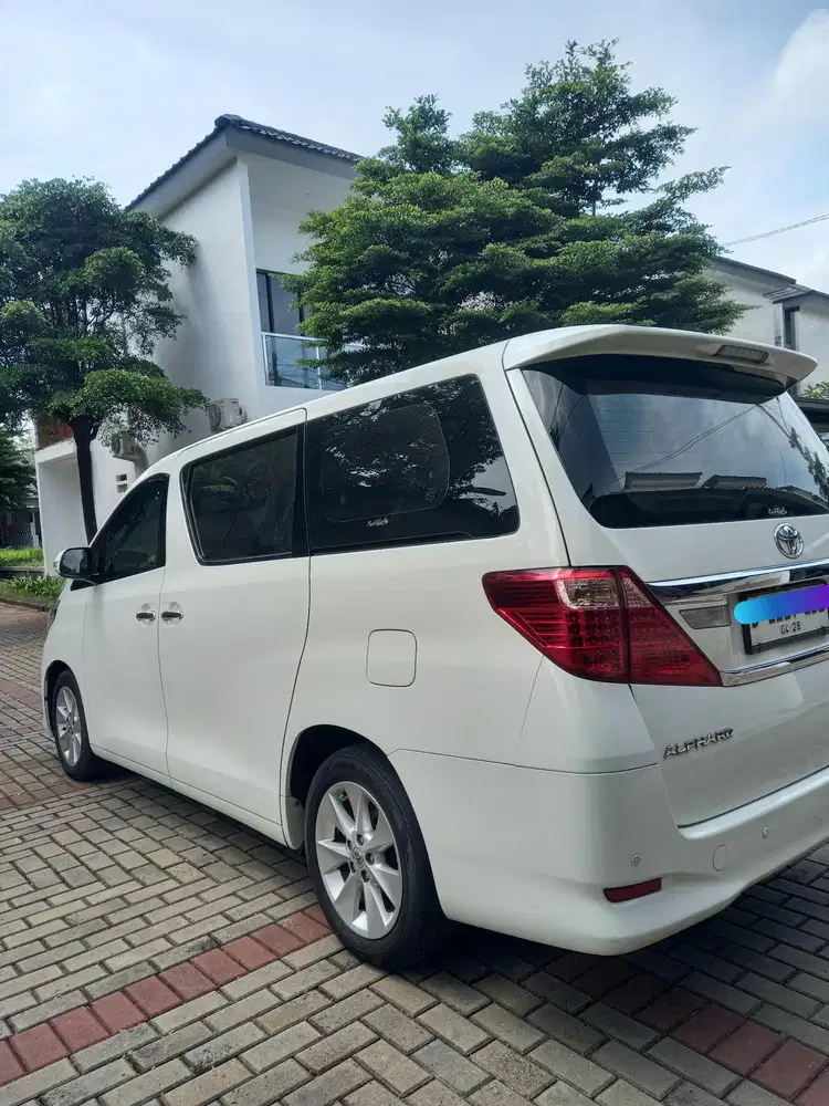 Toyota Alphard G ATPM Automatic 2012