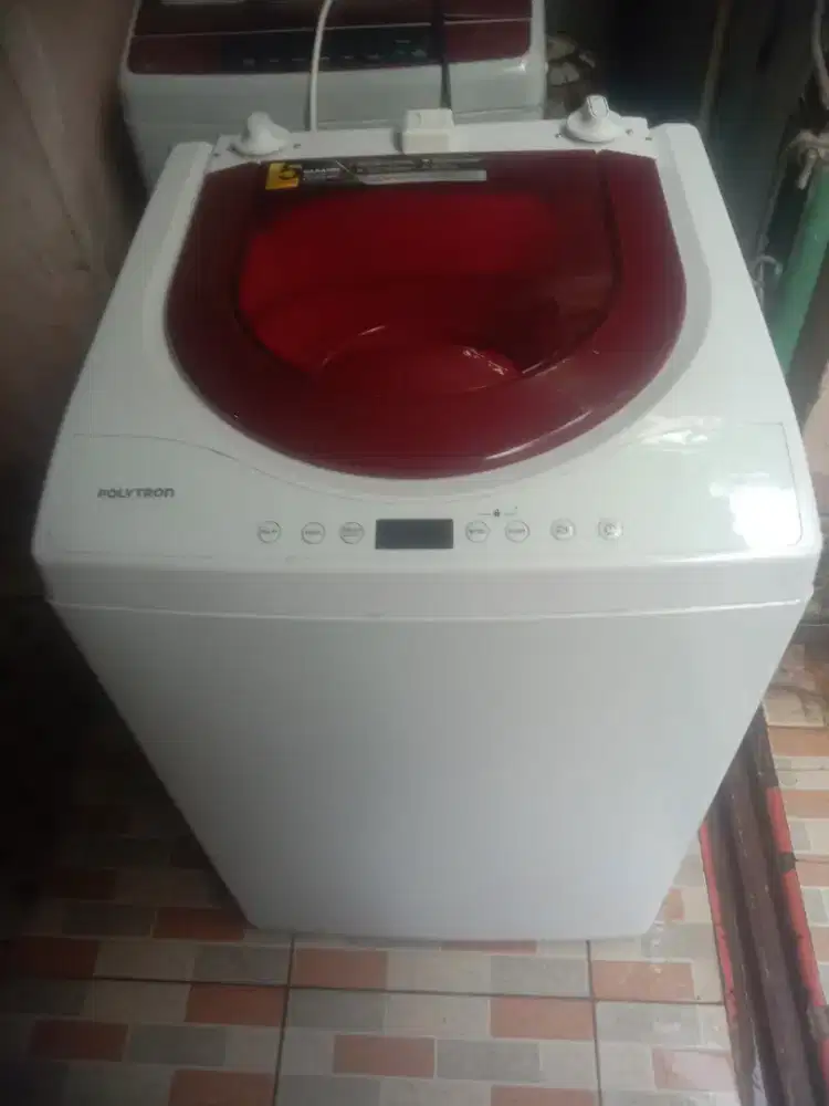 Mesin cuci Polytron 8kg sudah di manual, Bekasi Utara.