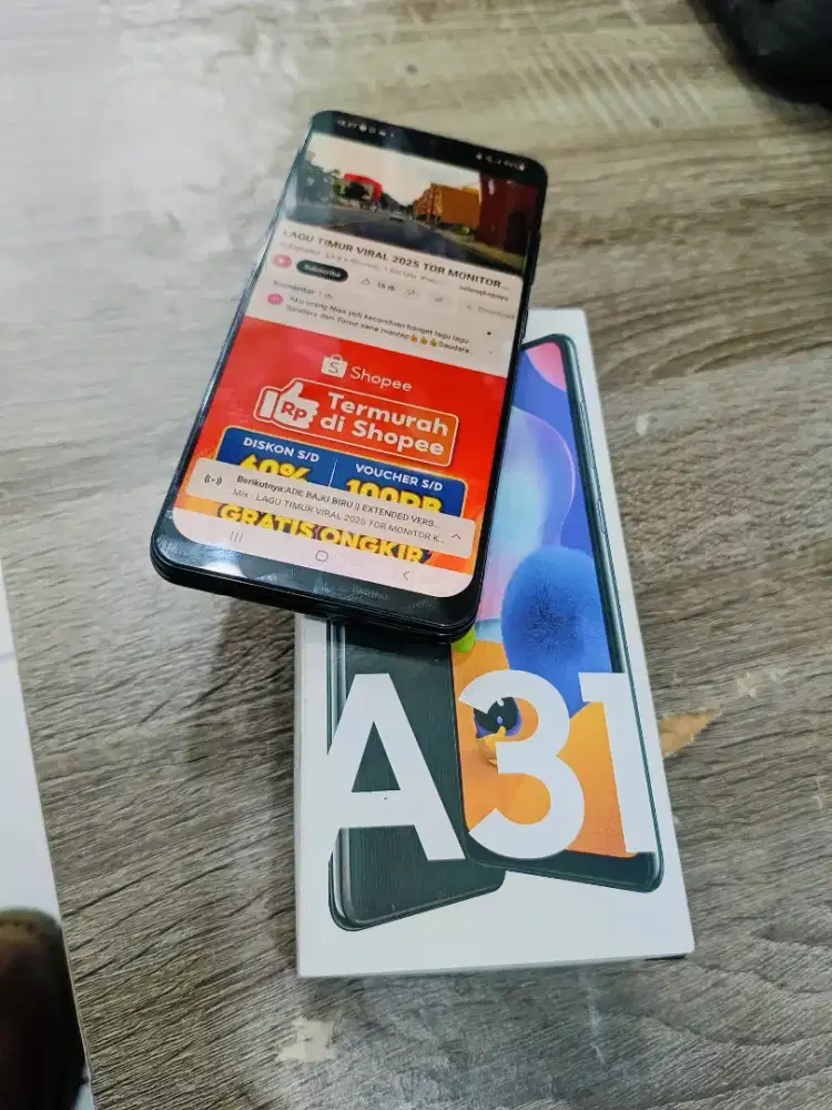 Samsung A31 6/128 ori mulus fullset