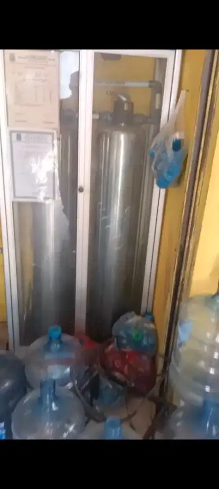 Di jual/over alih DEPOT AIR ISI ULANG & COUNTER PULSA