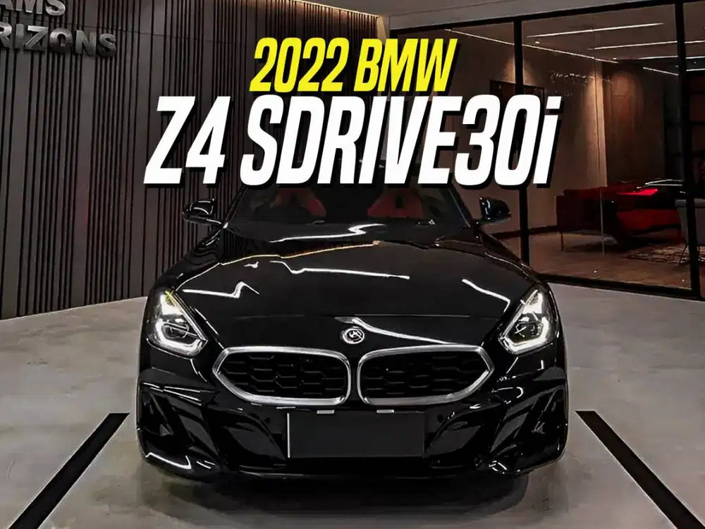 BMW Z4 sDrive30i E89 Roadster 2022 Black Hitam Z 4 sDrive