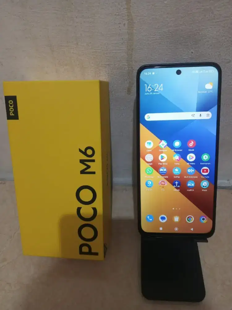 HP POCO M6 RAM 8/256 Hitam