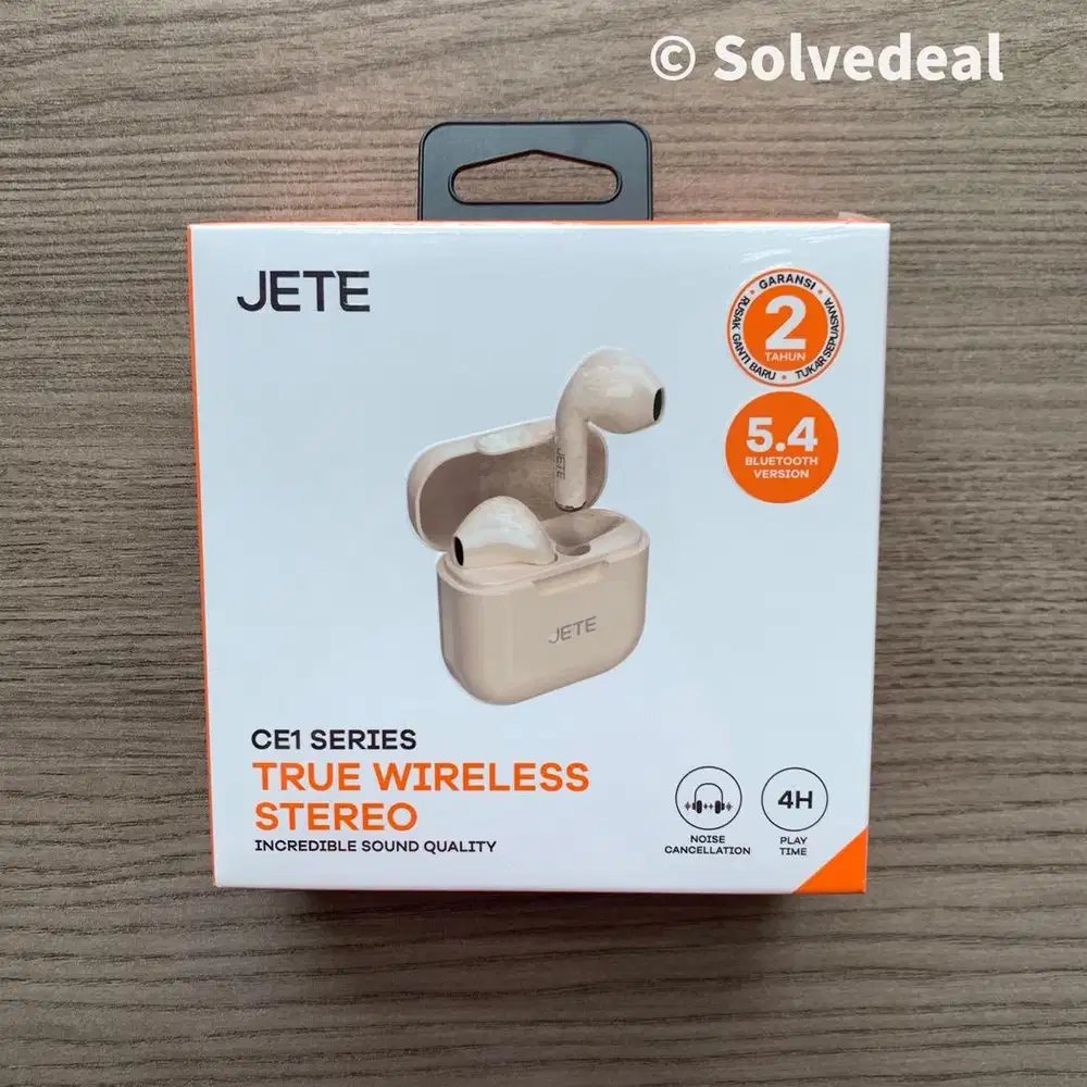 Earphone JETE CE1 Original – Baru | Garansi Resmi 18 Bulan