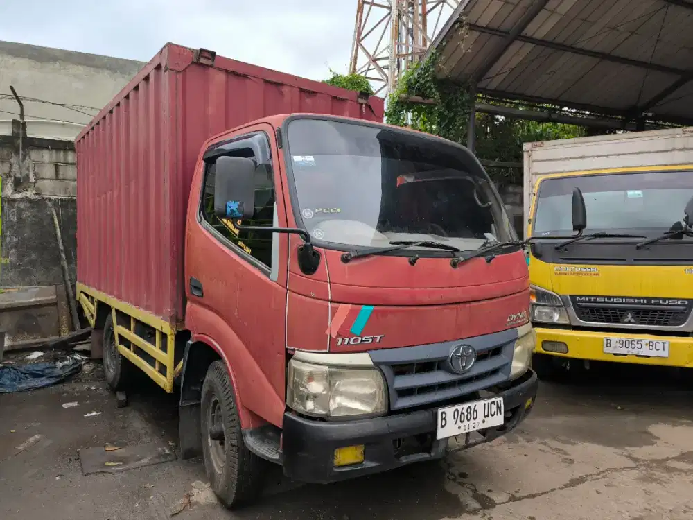 Toyota Dyna Rhino BOX Besi Jumbo Tahun 2014