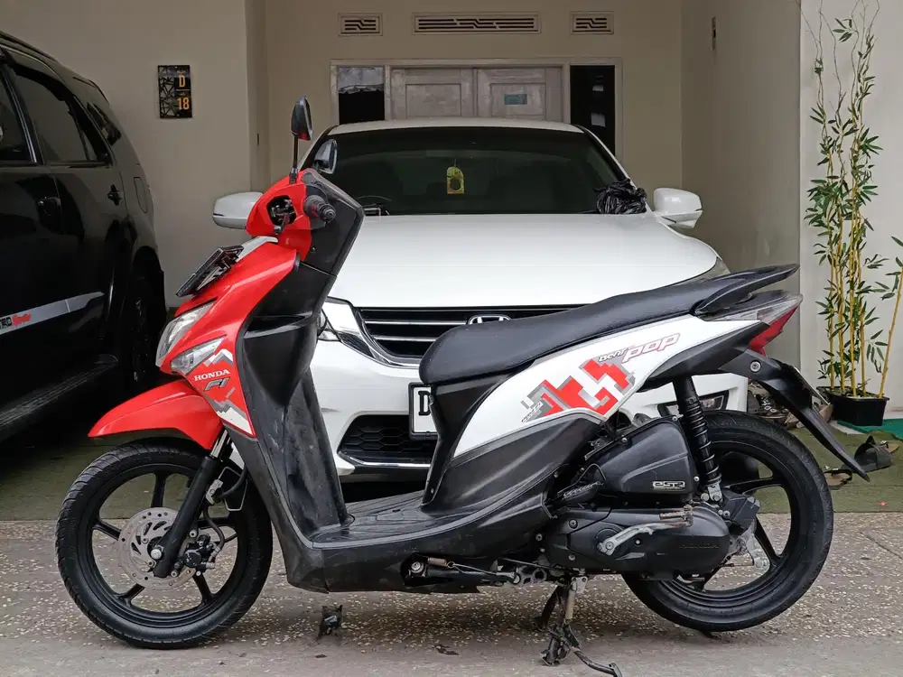 Beat pop idling stop tahun 2016/tt boleh gan cash lebih bagus