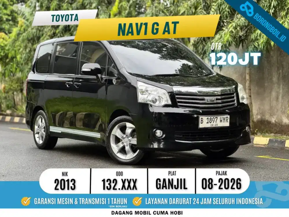 [TERMURAH] Toyota Nav1 G AT Hitam 2013