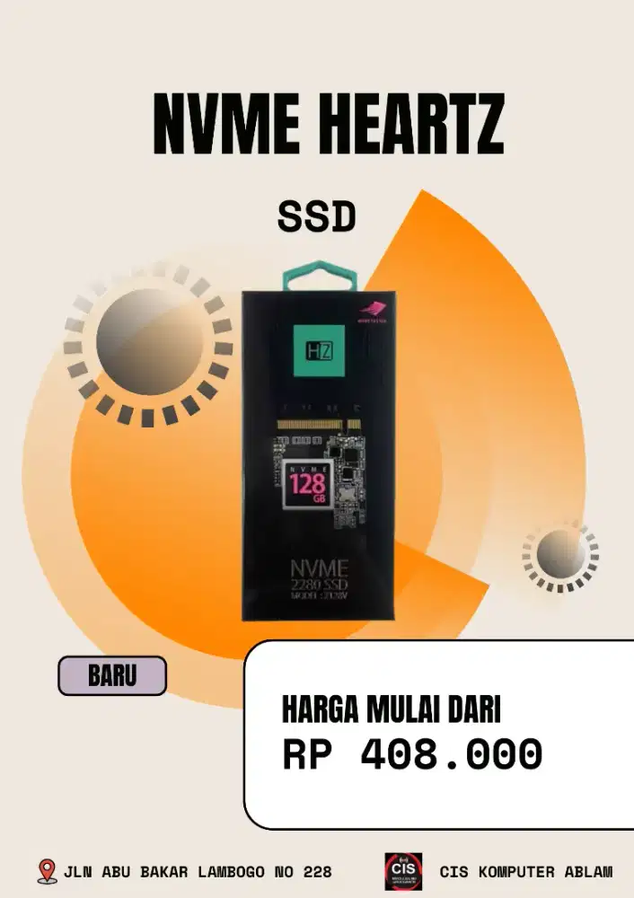 jual nvme heartz ssd