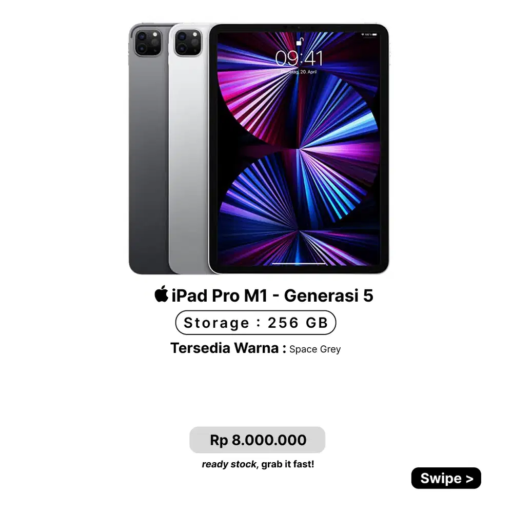 IPad Pro M1 12.9 256 GB