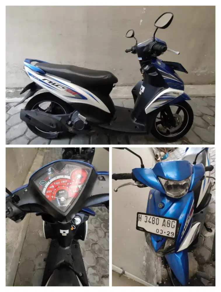 Mio GT 2014 lengkap dan baru servis