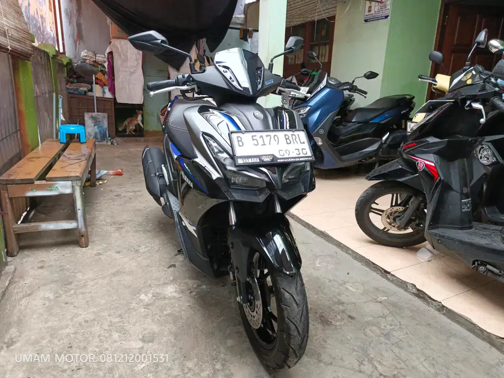 KM 3RB YAMAHA AEROX ALPHA 2025 BLN 9 BS TT 2024 DI CILEDUG ORI HRG PAS