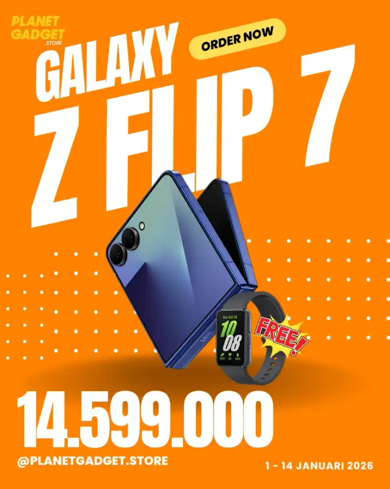 Zflip 7 mulai 14 jutaan free fit 3