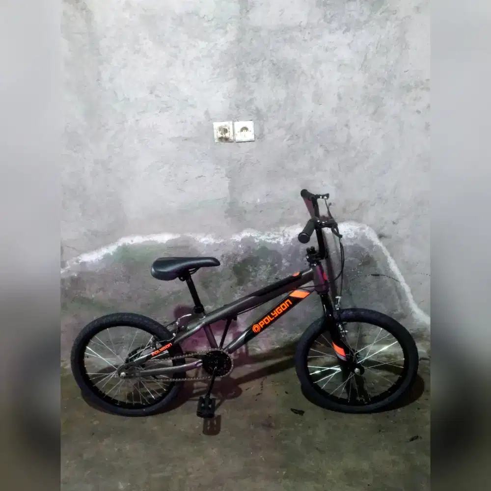 BMX custom restorasi baru, 100% full mulus mengkilap