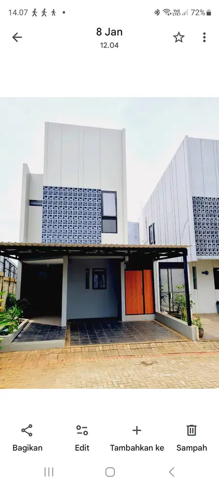 DIJUAL CEPAT-RUMAH 2 LANTAI SIAP HUNI, The Akasia Eight Serua Ciputat