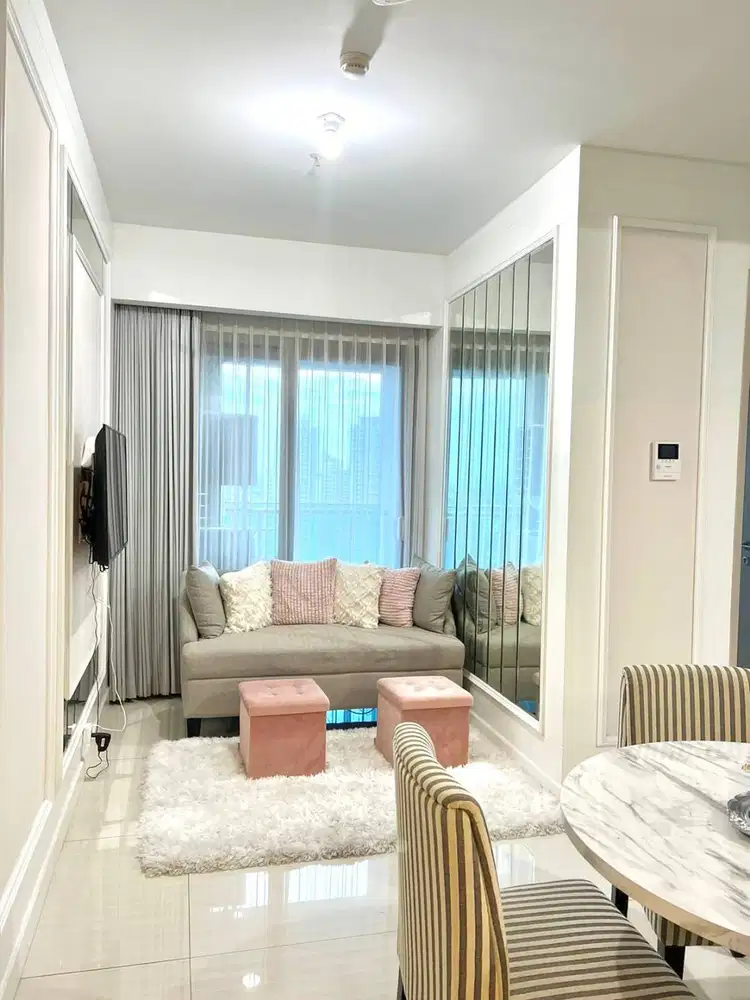 JUAL SEWA APARTEMEN LARIZ 2BR FULL FURNISHED CANTIK POLL SIAP HUNI