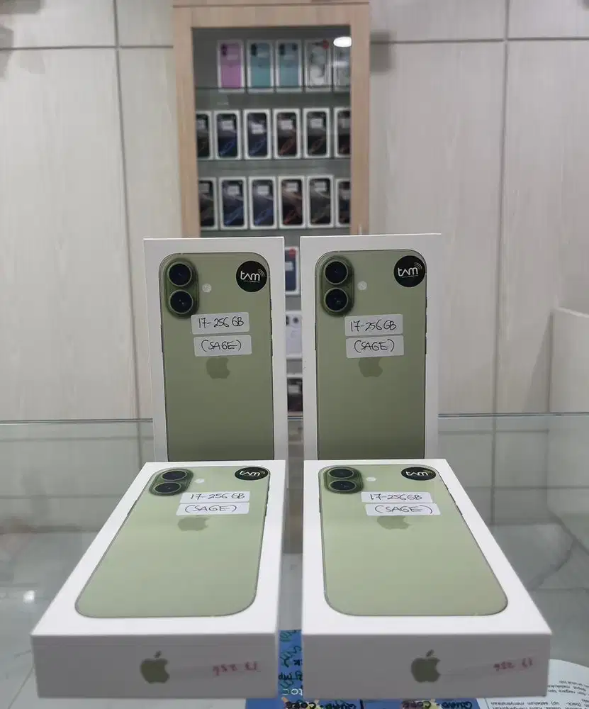 Baru...IPhone 17 256Gb Garansi Resmi (Warna : Sage)