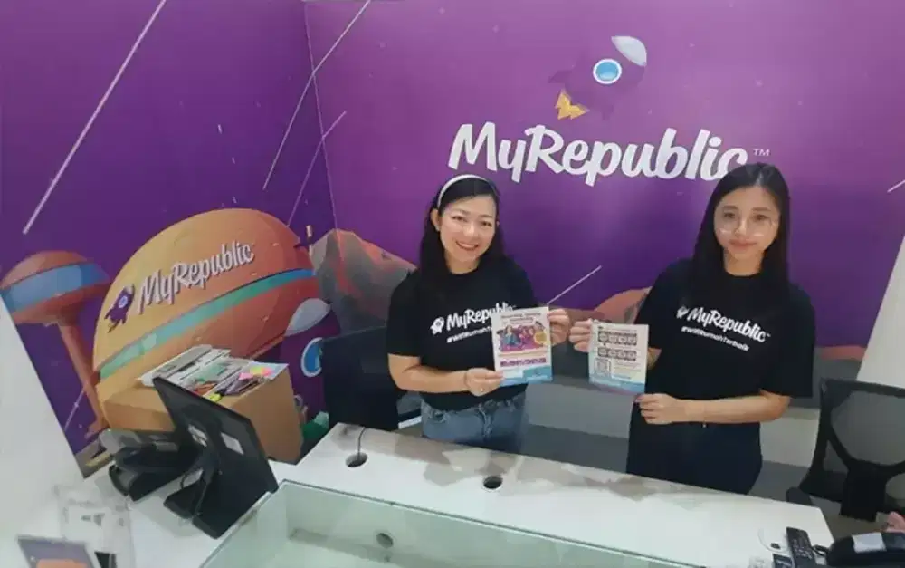 Jasa pasang baru wifi myrepublic