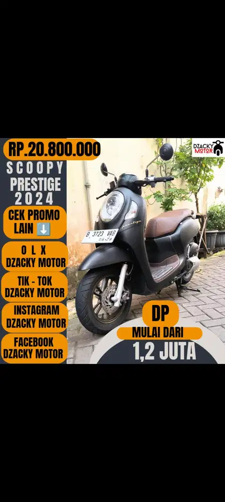 SCOOPY PRESTIGE 2024 SECOND LIKE NEW