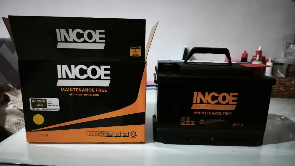 Accu Aki Incoe MF 580-24 80 A