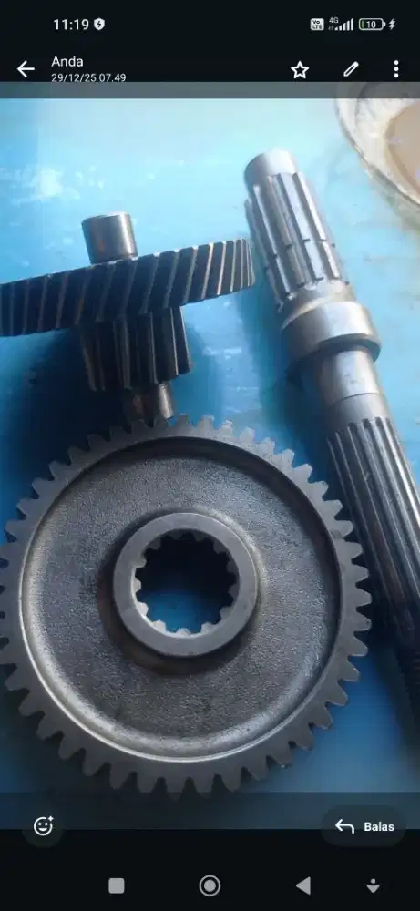 Rotasio spin gigi 18 baru gress edisi salah beli