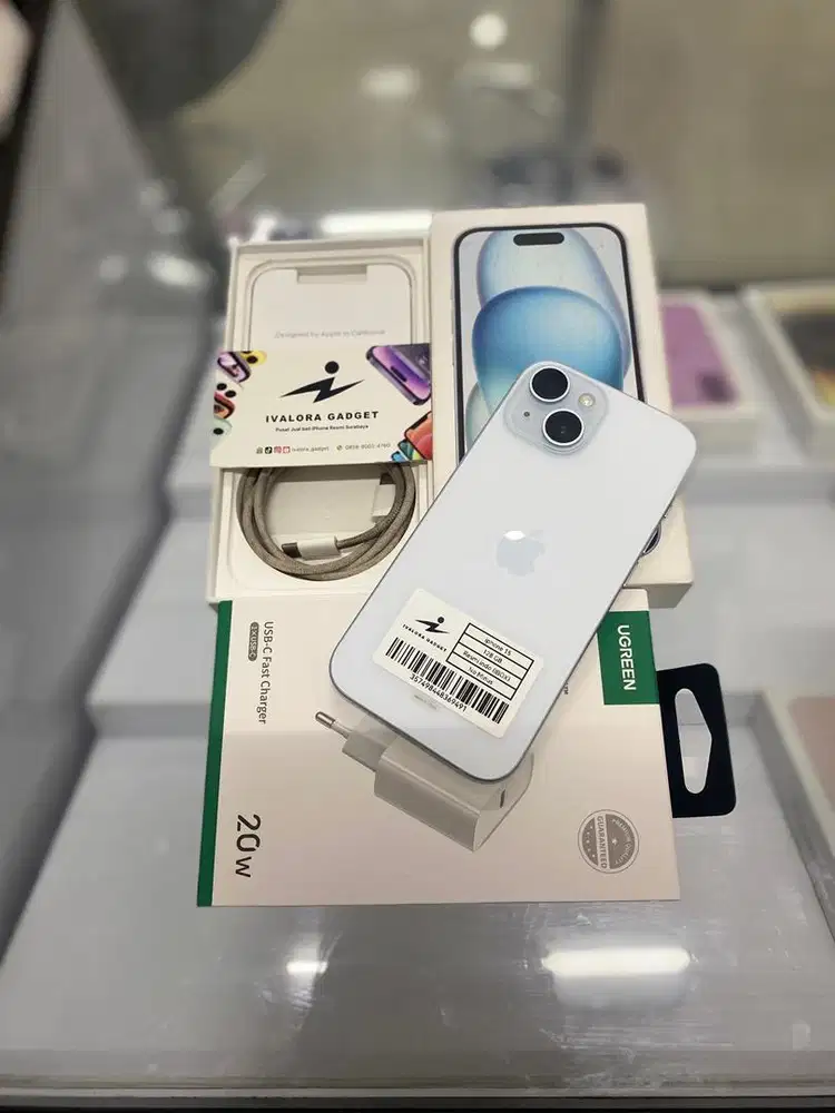 iPhone 15 128GB iBox Blue