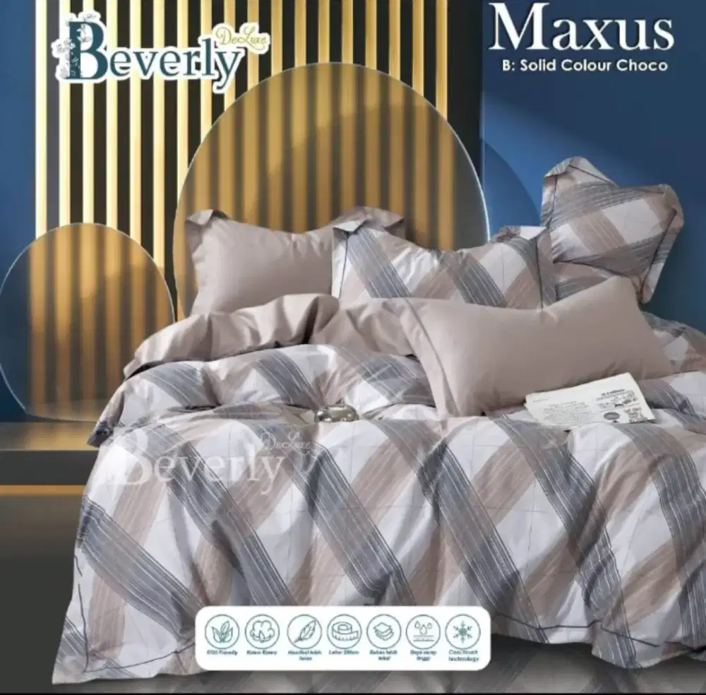 Sprei katun premium minimalis beverly