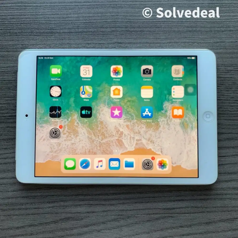 Apple Ipad Mini 2 32GB WiFi Silver Mulus Bonus Game