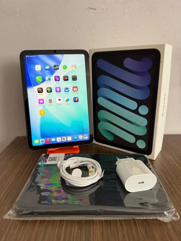 iPad Mini 6 64gb Wifi Cellular Fullset ex iBox