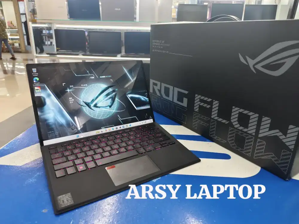 ASUS ROG FLOW CORE I5 GENERASI 12 LAYAR TOUSCREN 2 IN 1 FULLSET