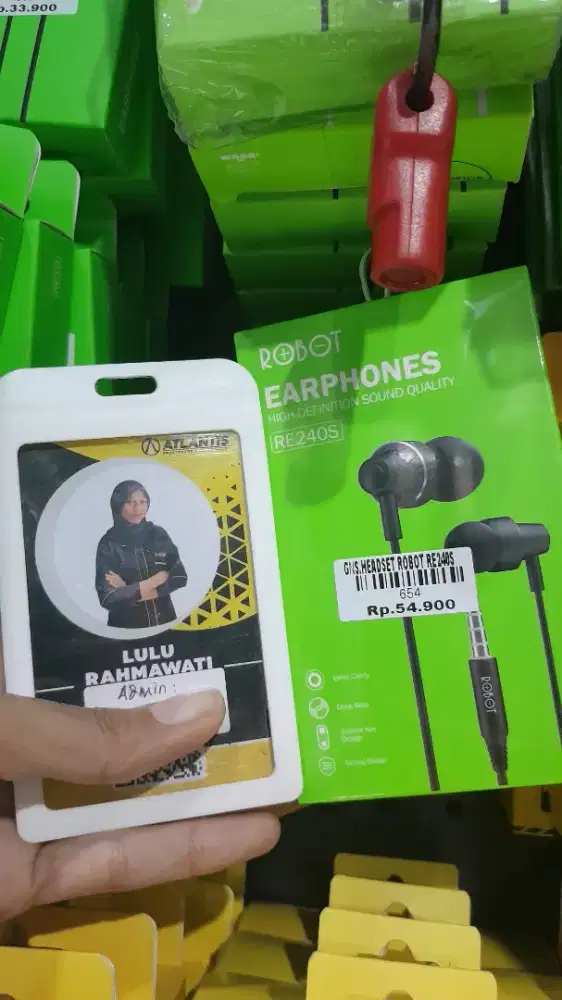 HEADSET ROBOT RE240S