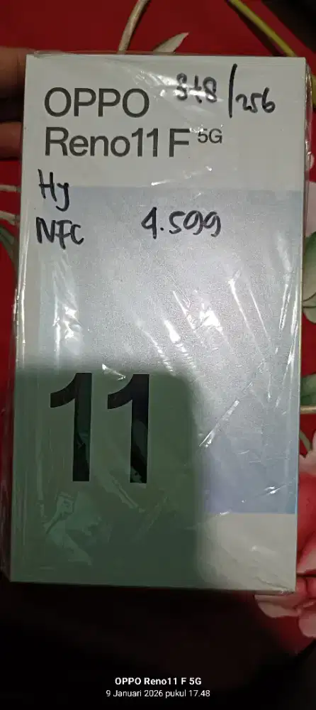 Jual handphone Android Oppo Reno 11f 5G 8+8/256