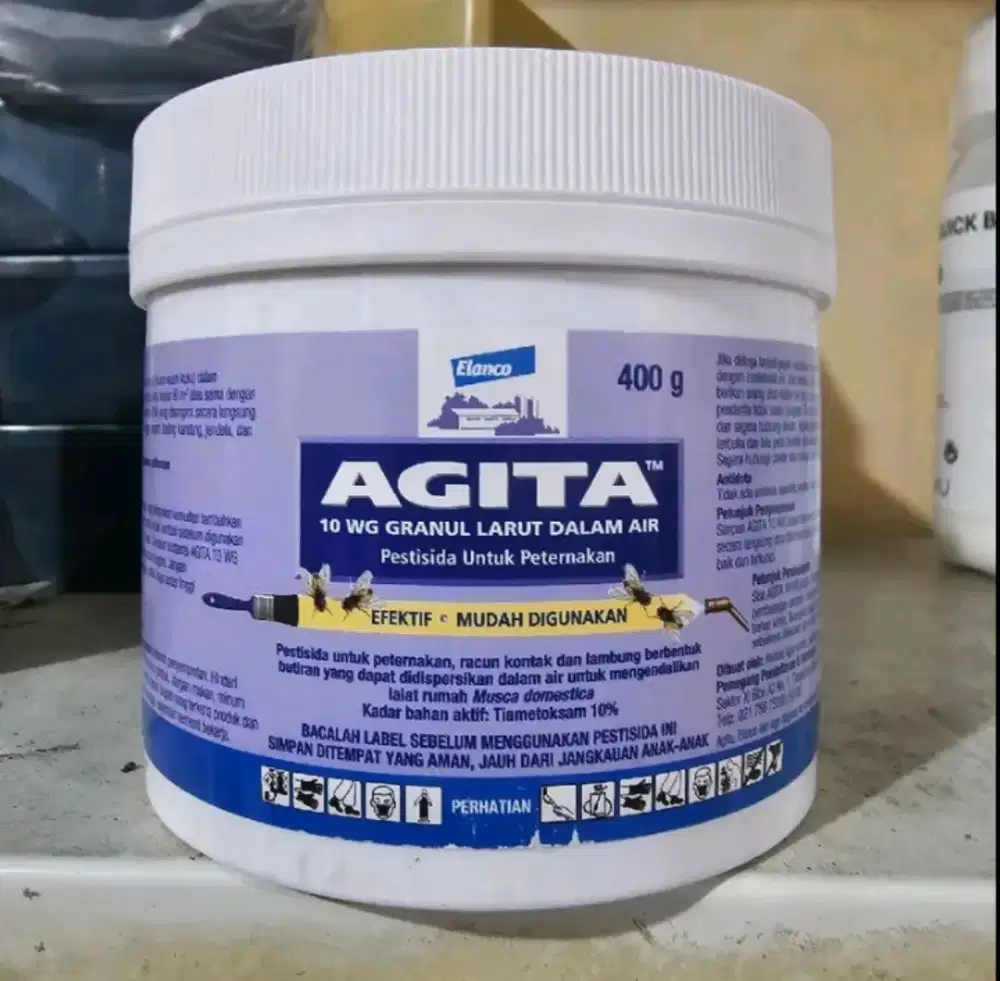 AGITA 10 WG 400gram SANGAT EFEKTIF OBAT RACUN PEMBASMI LALAT AMPUH