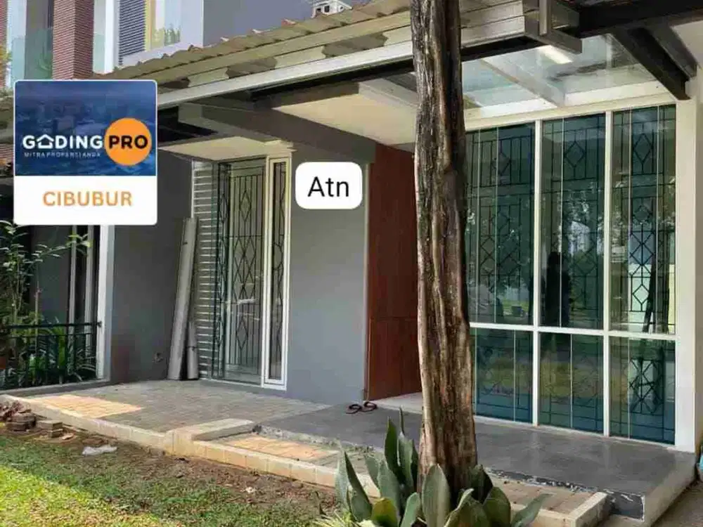 Di Jual & Di Sewakan Rumah Depan Taman Rapih Siap Huni di Citra Gran Cibubur