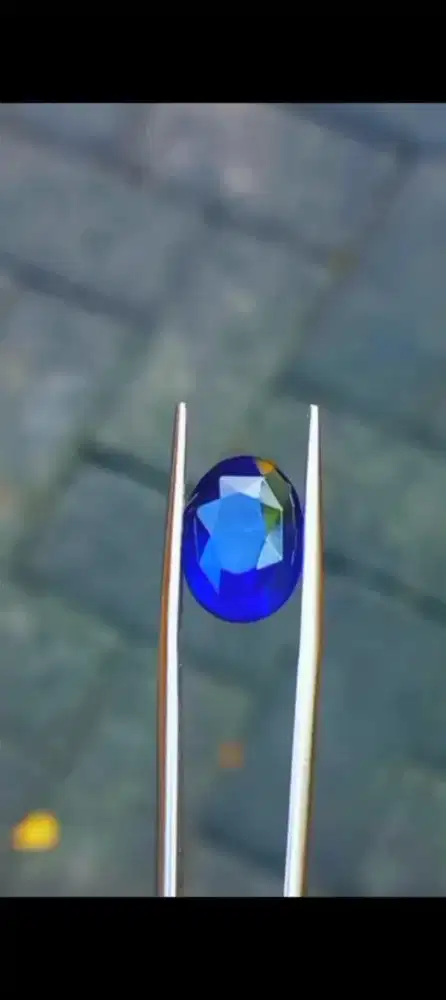 Koleksi Keluarga  Blue sapphire 8 CRT warna blue