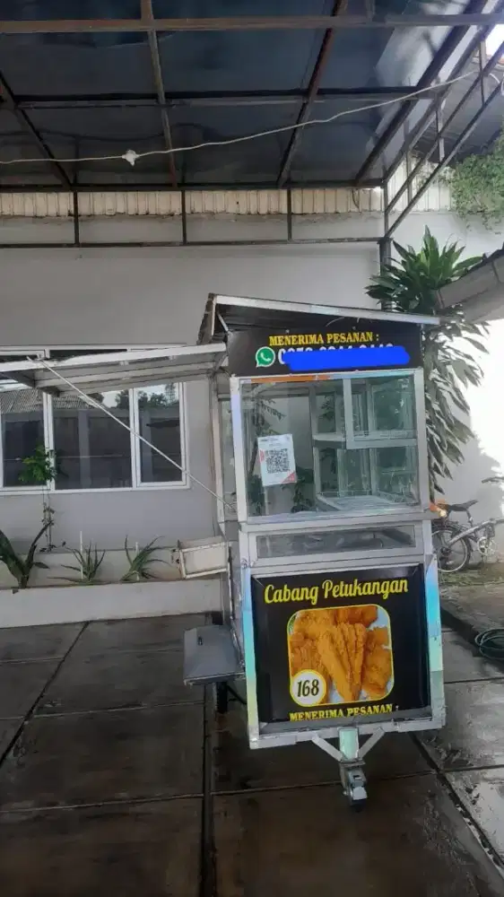 Gerobal Jualan Alumunium