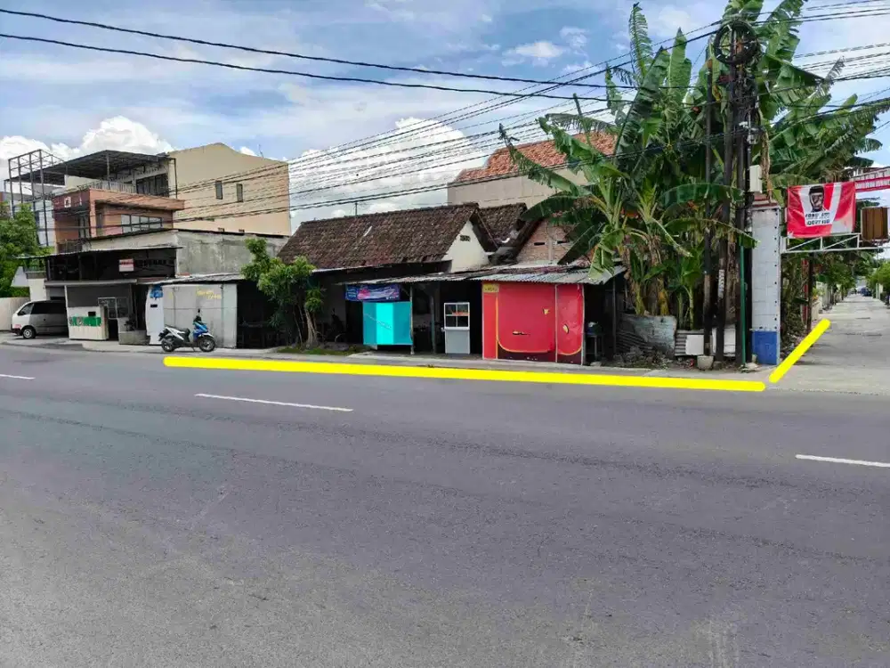 Tanah Bonus Rumah Tepi Jln Raya Utama Makamhaji Kartasura