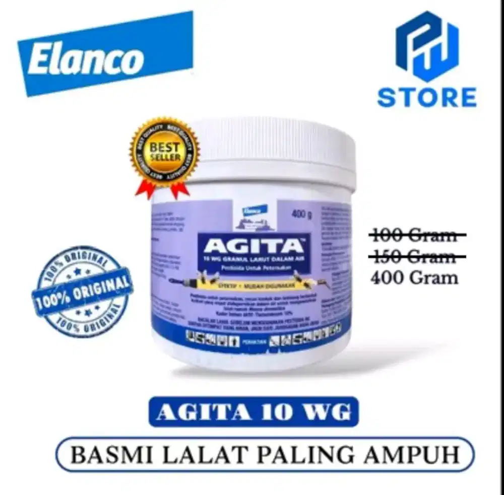 Pestisida Lalat Agita 10 WG 10 Gram  Ramah Lingkungan Mudah Digunakan,