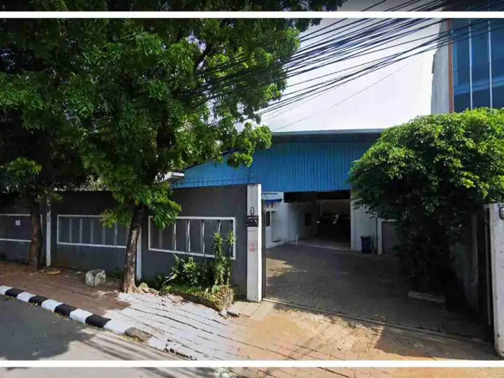 [LT 1388 m2] Gudang, Kantor, Workshop (Lokasi Strategis) Pancoran Jakarta Selatan