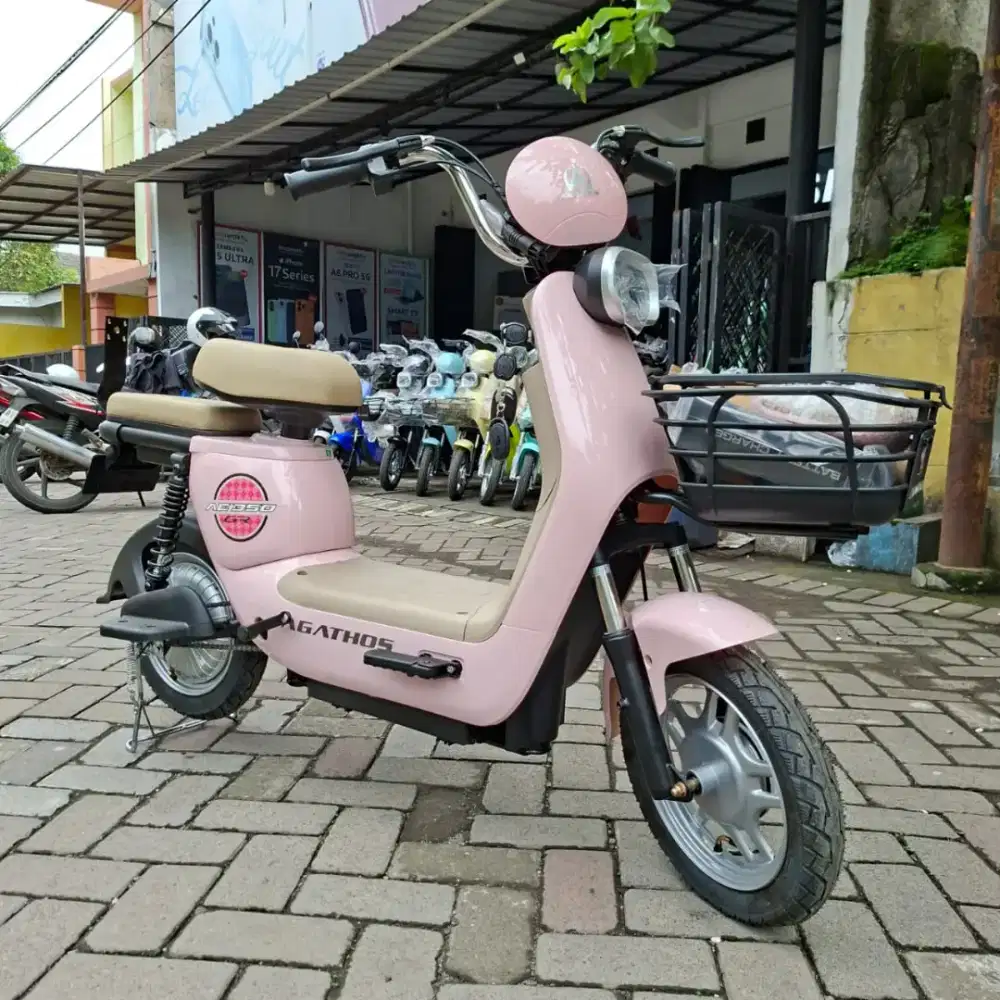 SEPEDA LISTRIK AGATHOS AE 350GR HARGA MERAKYAT DISKONN 500RB
