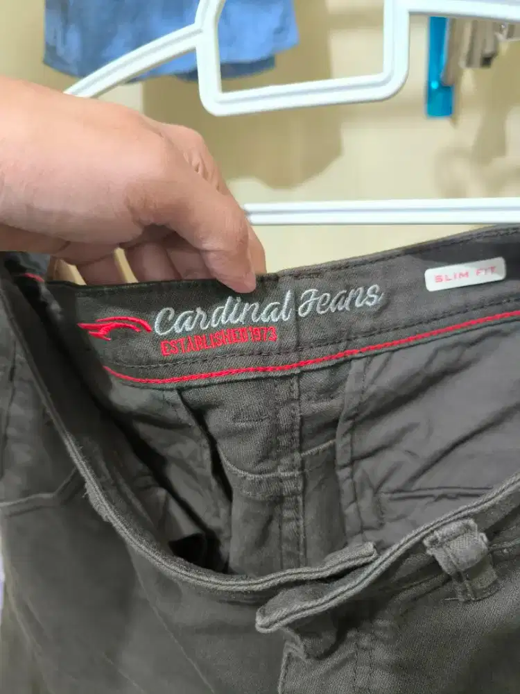 Celana Pendek Jeans Stretch Cardinal Original