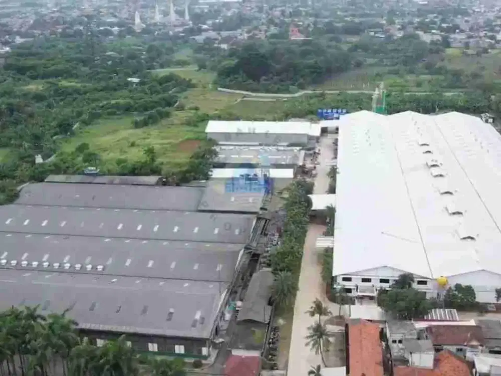 Jual pabrik di Pasar Kemis Tangerang zona industri akses container