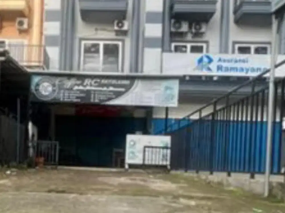 Ruko 3 lantai poros Ratulangi dekat dengan Mall RAtu Indah