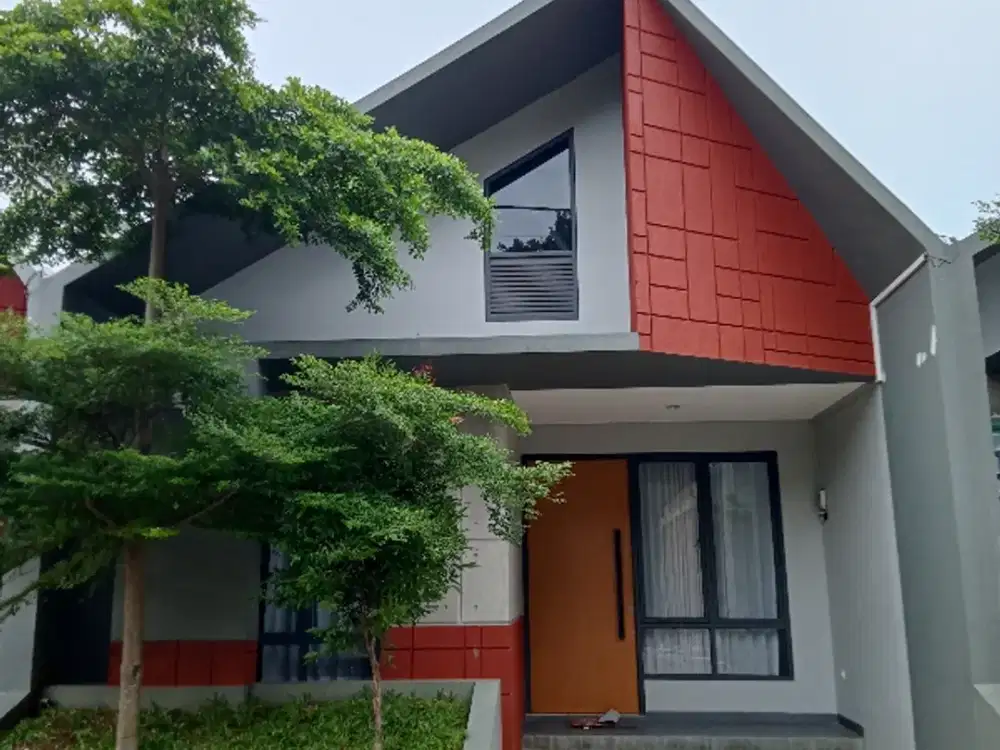 Waaw, rumah dengan spek bata merah. lokasi di Cibinong