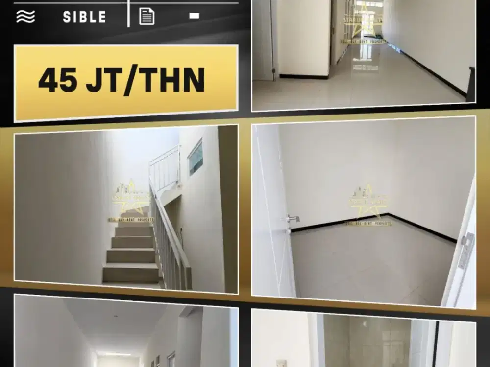 45 jt per thn Disewakan Rumah Taman Kopo Indah V lt 120 lb 120 kt 3 km 2