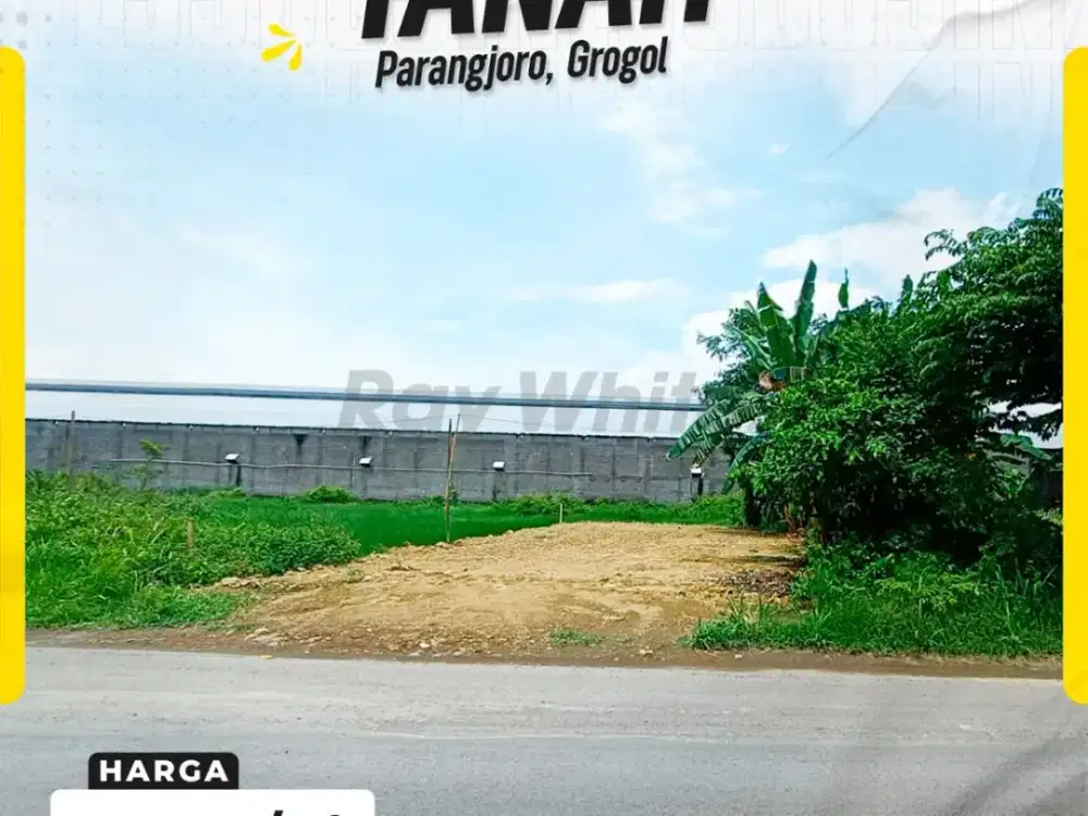 Dijual Tanah Datar Sudah Urug Siap Bangun Di Grogol Cocok Untuk Kost